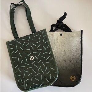 NWOT Lululemon athletica Tote Bag Set